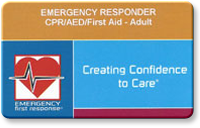 Emergency First Response Instructor (EFR) card image