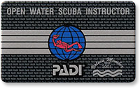 Open Water Scuba Instructor card image