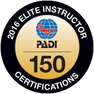 Jim Wyatt has been awarded the PADI Elite Instructor Award 2016 PADI Elite Instructor Award 2016 image