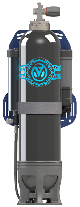 Meet the Avelo Hydrotank-It's a lean, high-capacity, ultra-durable scuba tank with an integrated buoyancy image
