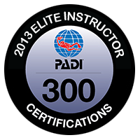 PADI Elite Instructor 2013 300 image