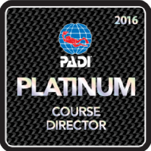PADI Platinum Course Director 2016 image