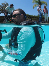 Photograph of Ross Neill,  in Key Largo, Florida Keys