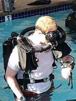 Photograph of Joshua Cohen from Massachusetts in Key Largo